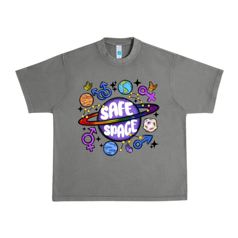 Safe Space Urban Heavy Tee by MaliasSmallBusiness | Teevron