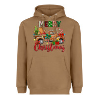 Toasted Coconut merry christmas gingerbread truck Heavyweight Hoodie - texasbilliewilder