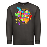 Smoke Autism hearts Premium Sweatshirt - NancyCooperArtShop