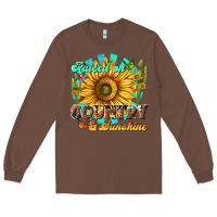 Chestnut raised on country  sunshine Long Sleeve Tee - NancyCooperArtShop
