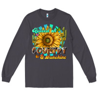 Smoke raised on country  sunshine Long Sleeve Tee - NancyCooperArtShop