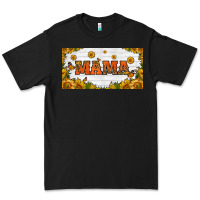 Black sunflowers and butterflies mama license plate Premium Tee - HRA Design Shop