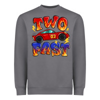 Storm two fast boys birthday racing car Heavyweight Sweatshirt - MaliasSmallBusiness