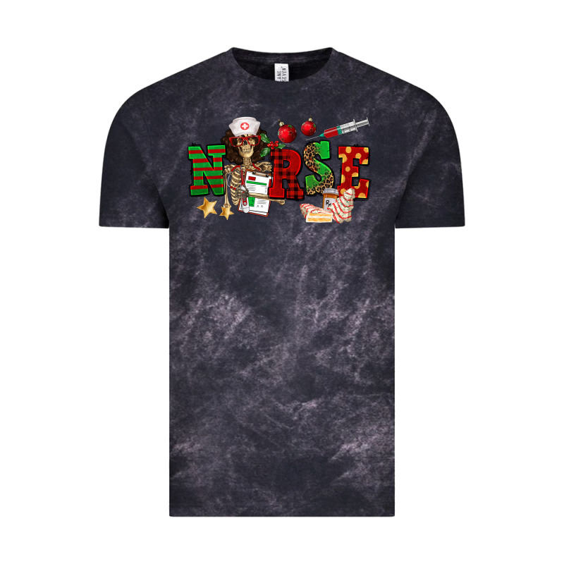 Christmas Nurse Vintage Tee by NancyCooperArtShop | Teevron
