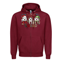 Burgundy dental squad Zipper Hoodie - SublimationCraftShop