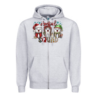 Heather Grey dental squad Zipper Hoodie - SublimationCraftShop