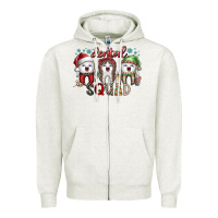 Oatmeal Heather dental squad Zipper Hoodie - SublimationCraftShop