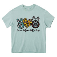 Arona peace love racing Heavy Core Tee - CowhideDigitalArt