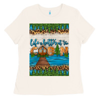 Bone life is better at the cabin air freshener Ladies Tee - HRA Design Shop