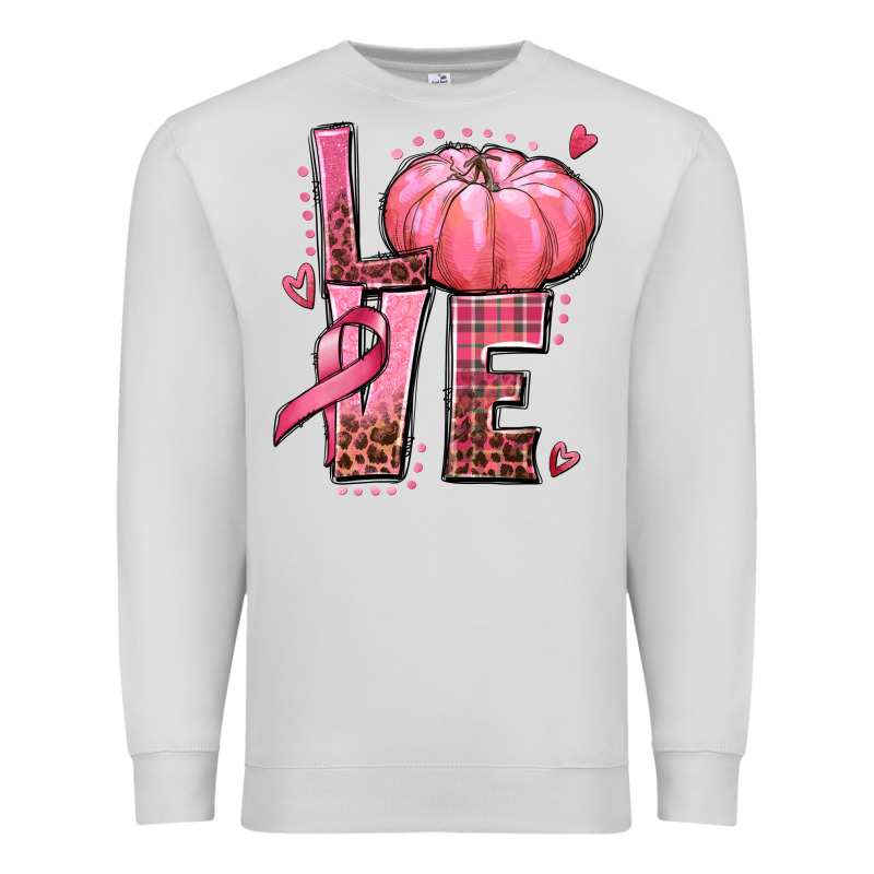 Love Cancer Pumpkin Premium Sweatshirt by texasbilliewilder | Teevron