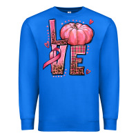 True Royal love cancer pumpkin Premium Sweatshirt - texasbilliewilder