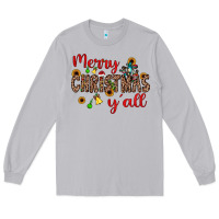 Moon Dust merry christmas y'all Long Sleeve Tee - JahusDesignShop