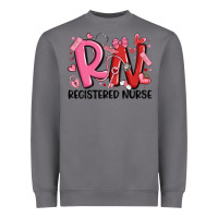 Rn Registered Nurse Valentines Day Heavyweight Sweatshirt | Teevron