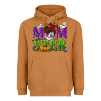 Meerkat Momster Halloween Heavyweight Hoodie - NancyCooperArtShop
