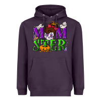 Plum Momster Halloween Heavyweight Hoodie - NancyCooperArtShop