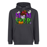 Smoke Momster Halloween Heavyweight Hoodie - NancyCooperArtShop