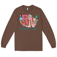 Chestnut rn registered nurse western Long Sleeve Tee - NancyCooperArtShop