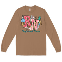 Toasted Coconut rn registered nurse western Long Sleeve Tee - NancyCooperArtShop