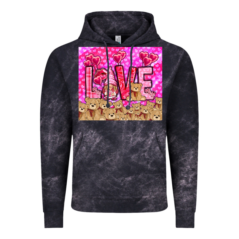 Love Gnome With Bear Vintage Hoodie by NancyCooperArtShop | Teevron