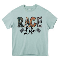 Arona race life Heavy Core Tee - CowhideDigitalArt