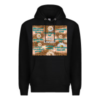 Black daily reminders Premium Hoodie - TumblerDesignByShophia
