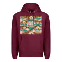 Burgundy daily reminders Premium Hoodie - TumblerDesignByShophia