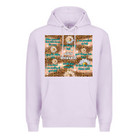 Lilac daily reminders Premium Hoodie - TumblerDesignByShophia