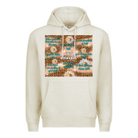 Oatmeal Heather daily reminders Premium Hoodie - TumblerDesignByShophia