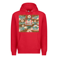 Red daily reminders Premium Hoodie - TumblerDesignByShophia