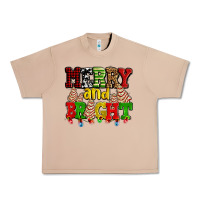 Burro merry and bright with christmas tree  cakes ado Urban Heavy Tee - AdoDesignShop