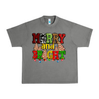 Tornado merry and bright with christmas tree  cakes ado Urban Heavy Tee - AdoDesignShop