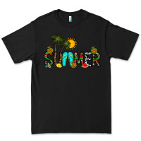 Black summer Premium Tee - CowhideDigitalArt