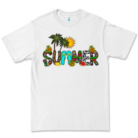 White summer Premium Tee - CowhideDigitalArt