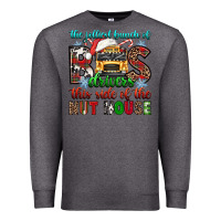 Charcoal Heather the jolliest bunch of drivers this side of the nut Premium Sweatshirt - texasbilliewilder