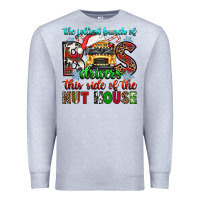 Heather Grey the jolliest bunch of drivers this side of the nut Premium Sweatshirt - texasbilliewilder