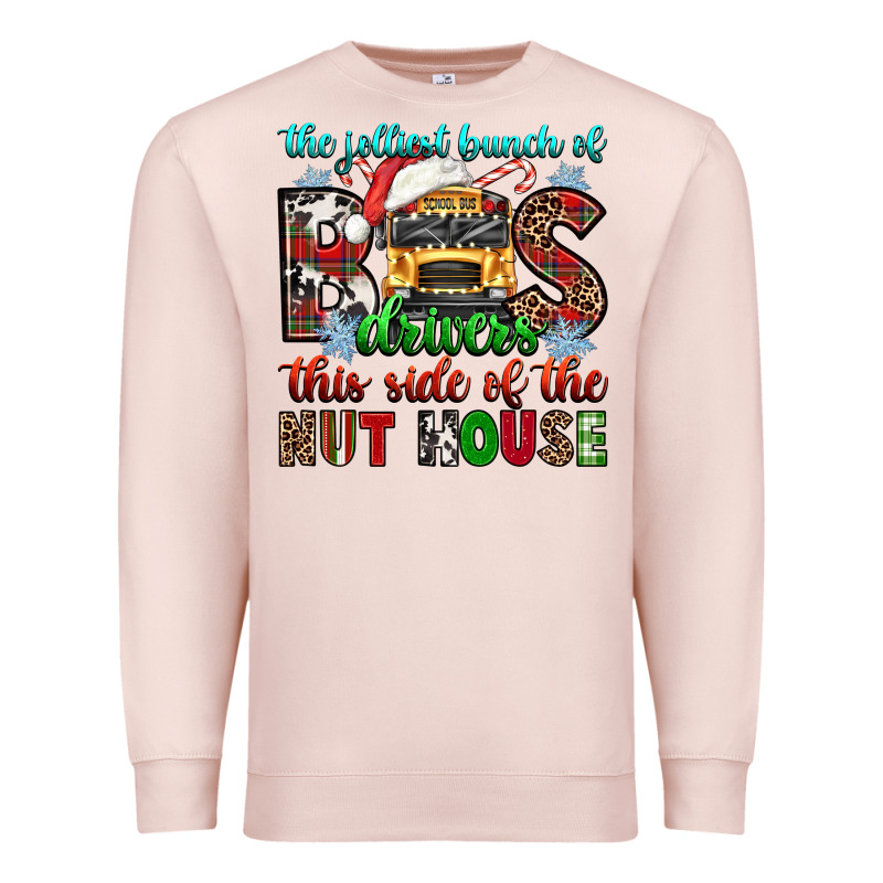 The Jolliest Bunch Of Drivers This Side Of The Nut Premium Sweatshirt by texasbilliewilder | Teevron
