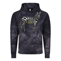 Cloud Black zebra Vintage Hoodie - LillyAllenDesigns