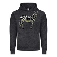 Vintage Black zebra Vintage Hoodie - LillyAllenDesigns
