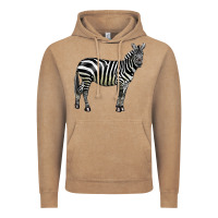 Vintage Coffee zebra Vintage Hoodie - LillyAllenDesigns