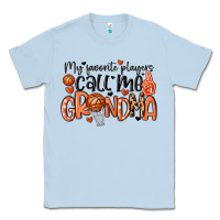 Dusty Blue my favorite players call me grandma Classic Tee - MaliasSmallBusiness