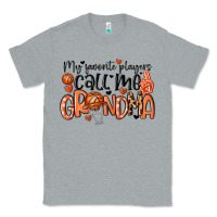 Heather Grey my favorite players call me grandma Classic Tee - MaliasSmallBusiness
