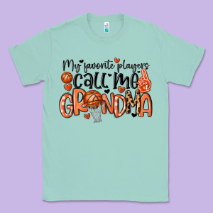 My Favorite Players Call Me Grandma Classic Tee Designed By Maliassmallbusiness