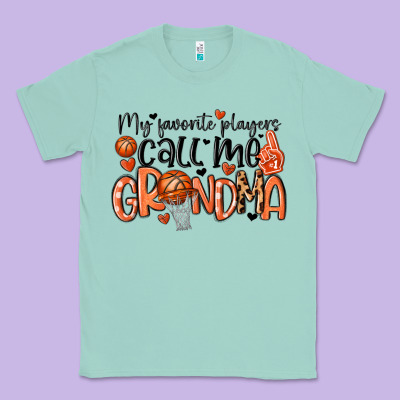 My Favorite Players Call Me Grandma Classic Tee Designed By Maliassmallbusiness