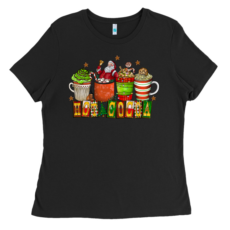 Hot Cocoa Ladies Tee by CowhideDigitalArt | Teevron