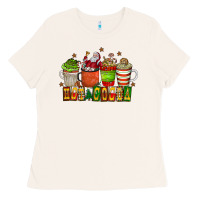 Bone hot cocoa Ladies Tee - CowhideDigitalArt
