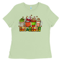 Matcha hot cocoa Ladies Tee - CowhideDigitalArt