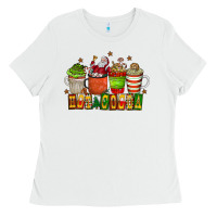White hot cocoa Ladies Tee - CowhideDigitalArt