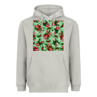 Moon Dust Christmas candy cane Heavyweight Hoodie - NancyCooperArtShop