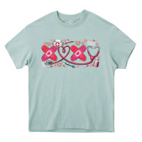 Arona xoxo valentine Heavy Core Tee - RacoonDesign