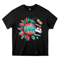 Black western licensed vocational nurse medical instruments Heavy Core Tee - BarkalooDesign